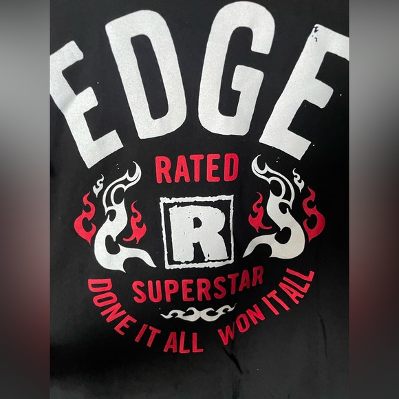 WWE Edge Adam Copeland Black Graphic Tee-Men’s size Medium - Picture 2 of 3